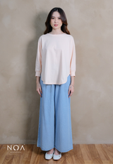 OZUKA Cotton 24s 3/4 Sleeve Batwing T-Shirt