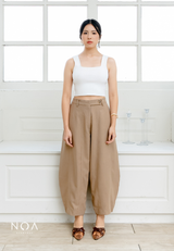 NOA KUSUMANGGI - SAZUKI Denim & Finewool Barrel Pants