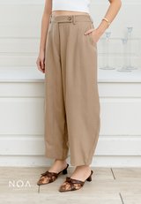 NOA KUSUMANGGI - SAZUKI Denim & Finewool Barrel Pants