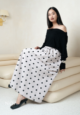 MIZU Nylon Maxi Skirt