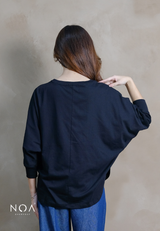 OZUKA Cotton 24s 3/4 Sleeve Batwing T-Shirt