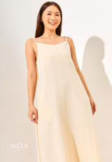 KICHI Sleeveless Dress - Cream