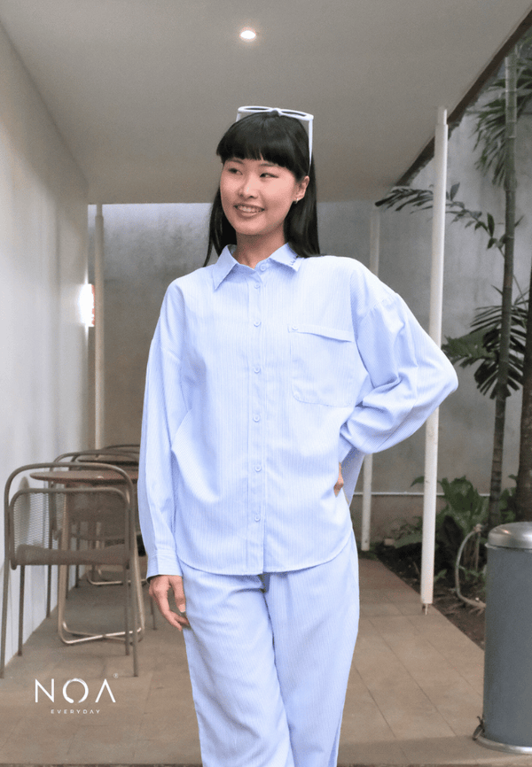 MIURA Striped Oversized Shirt