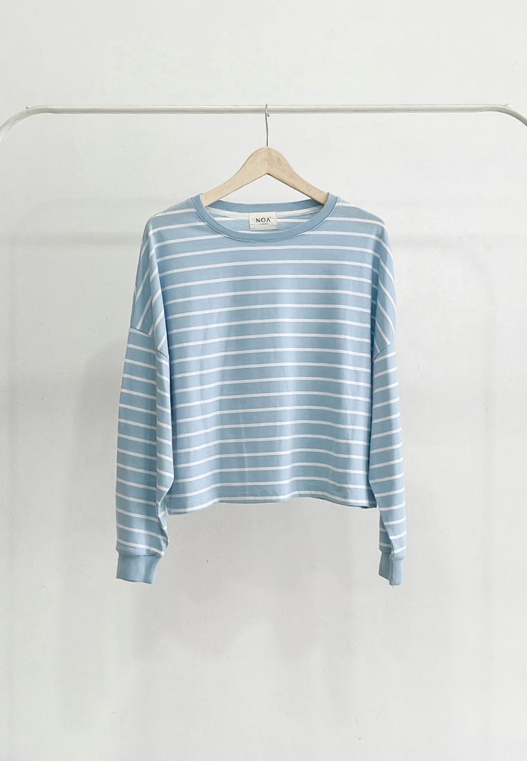 ETSU Striped Boxy Longsleeve T-Shirt