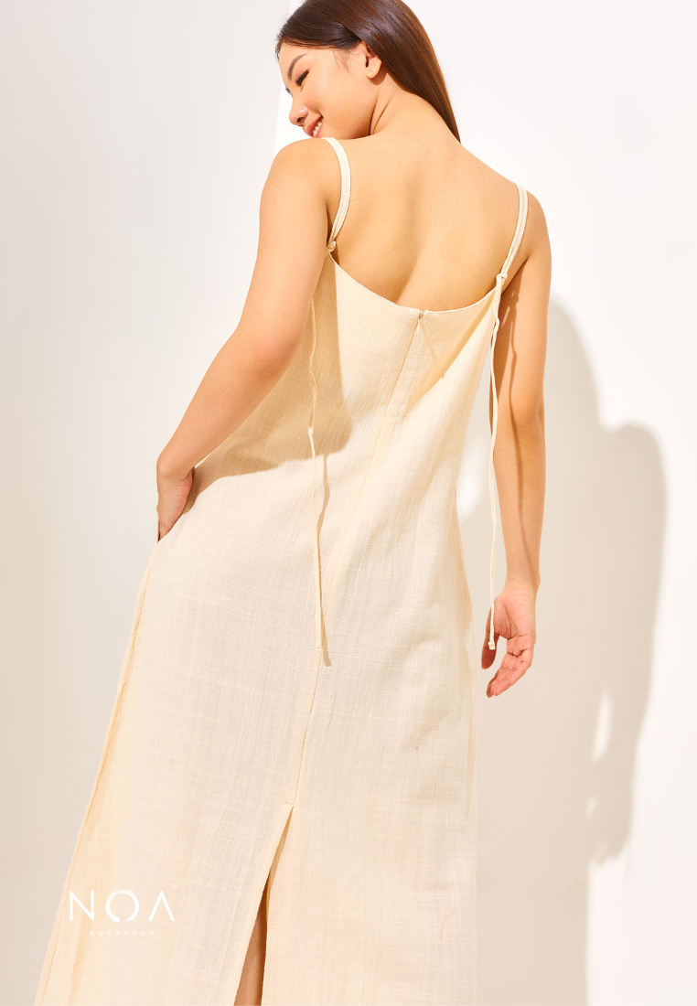 KICHI Sleeveless Dress - Cream