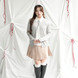 MIONA Knitted Cable Long Sleeve Cardigan