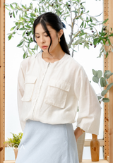 NOA X KUSUMANGGI - NAEMI Sheer Look Long Sleeve Outer