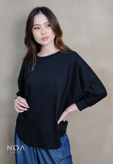 OZUKA Cotton 24s 3/4 Sleeve Batwing T-Shirt
