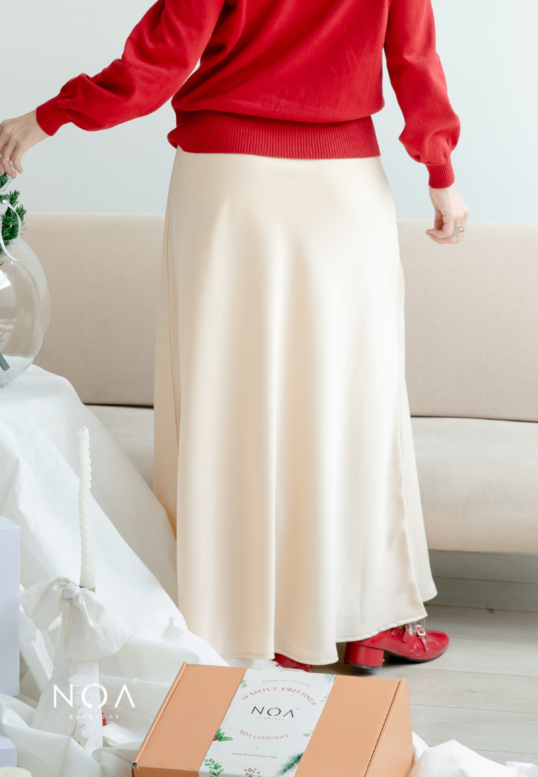 RITSU Sateen Maxi Skirt