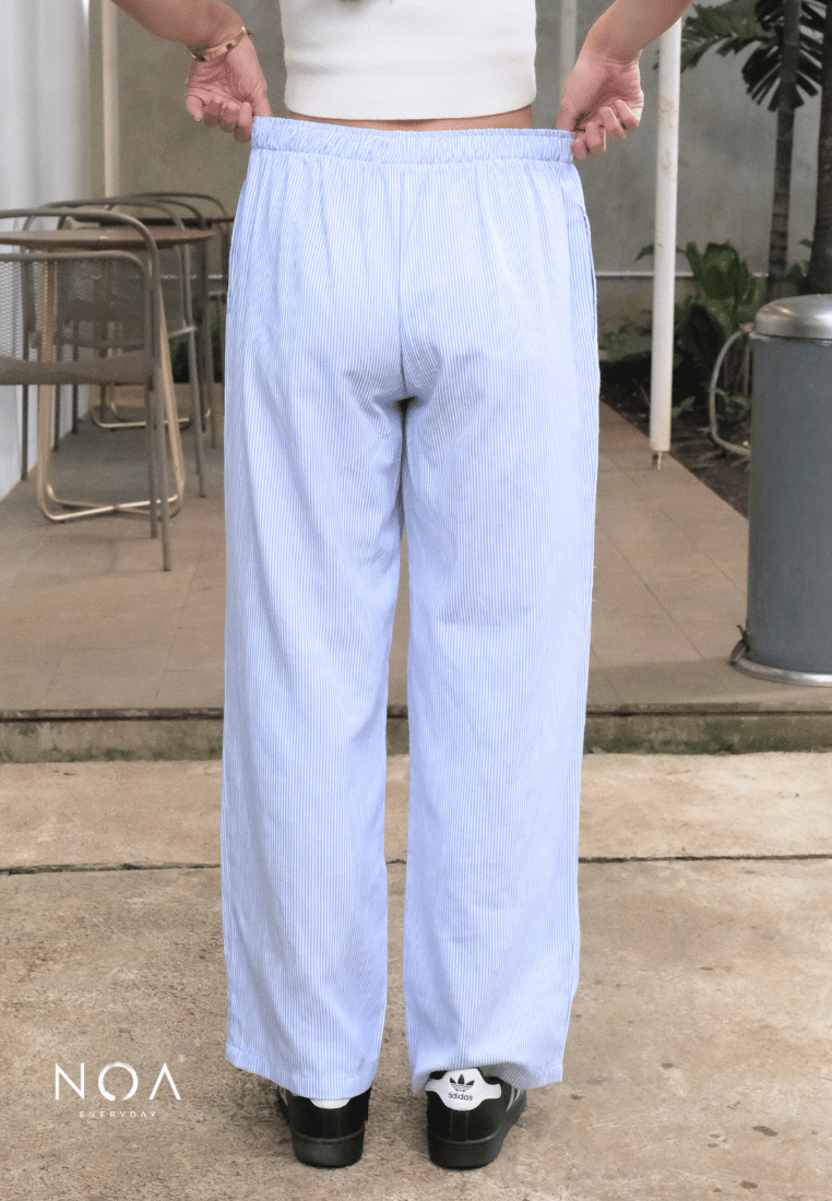 MIURA Striped Straight Pants