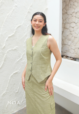 SHOERA Vest - Sage Green