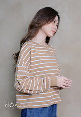 ETSU Striped Boxy Longsleeve T-Shirt