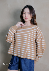ETSU Striped Boxy Longsleeve T-Shirt