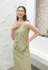 SHOERA Vest - Sage Green