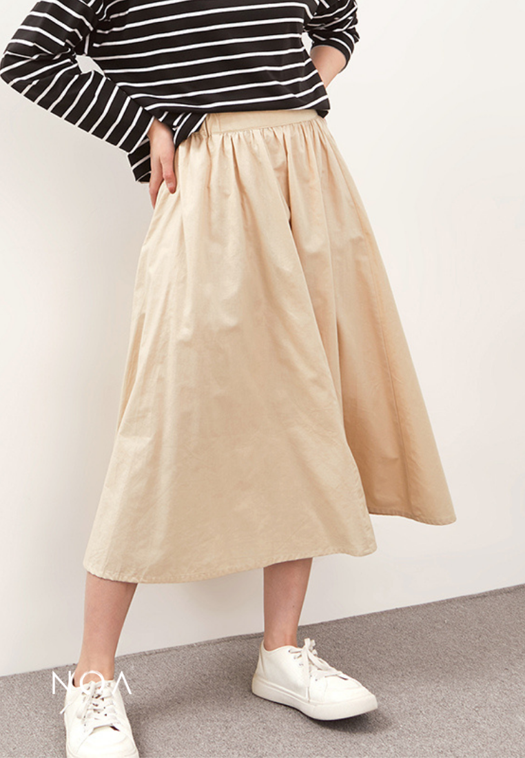 KAZUNA Midi Skirt - Cream