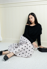 MIZU Nylon Maxi Skirt