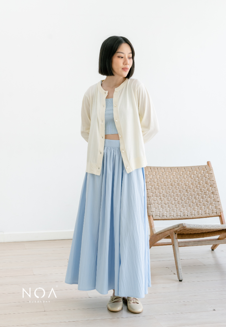 MIZU Nylon Maxi Skirt