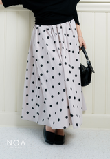 MIZU Nylon Maxi Skirt