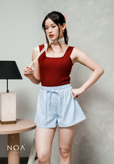 MIURA Striped Short Pants