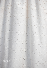 HAKUMI Cotton Embroidery Baby Doll Tunic + Inner Furing