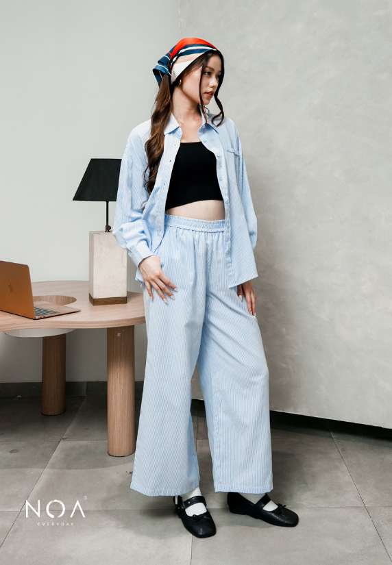 MIURA Striped Oversized Shirt