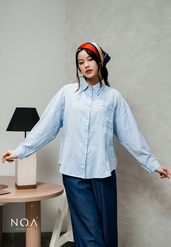 MIURA Striped Oversized Shirt