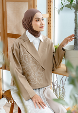 NOA X KUSUMANGGI - AIME Embroidery Long Sleeve Blazer