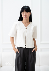 NAGISA Shortsleeve Padding Outer - White