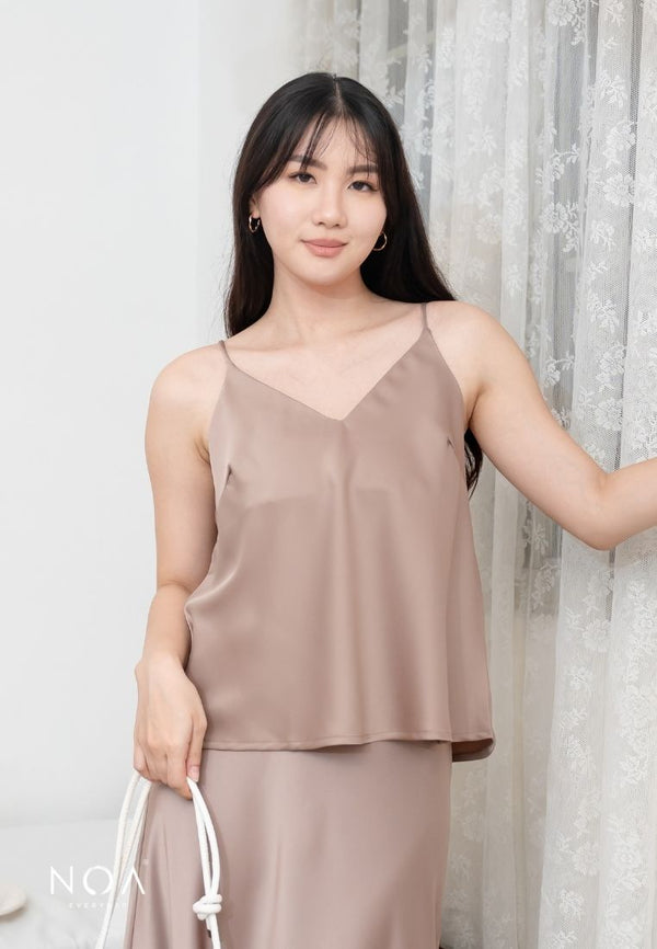 AKIYA Sateen Strap Tanktop