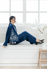 NOA X KUSUMANGGI - AIME Embroidery Long Sleeve Blazer