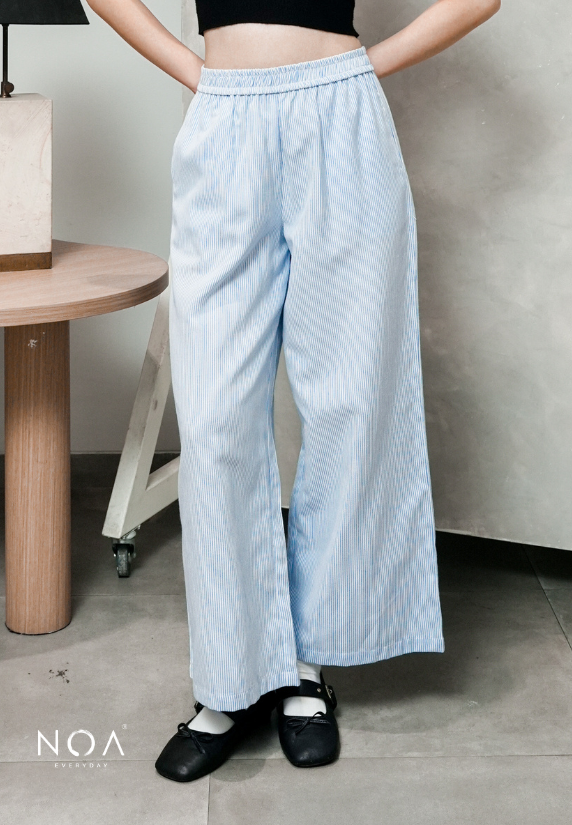 MIURA Striped Straight Pants