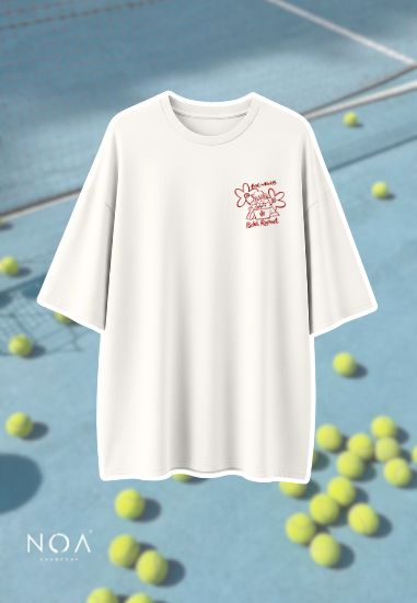 NOA X ANFUR - Eat Work Padel Repeat Oversized T-Shirt
