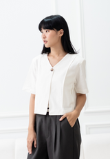 NAGISA Shortsleeve Padding Outer - White