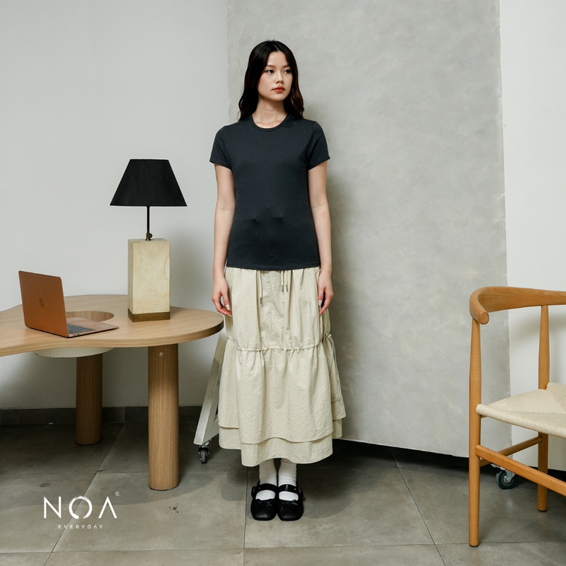 KANARU Short Sleeve Slim Fit T-Shirt