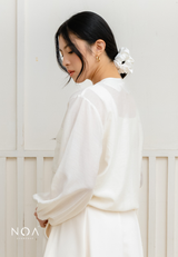 NOA X KUSUMANGGI - NAEMI Sheer Look Long Sleeve Outer