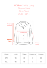 NOA X KUSUMANGGI - NOIRA Crinkle Long Sleeve Shirt