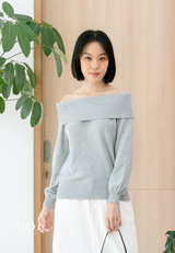 YUEN Off Shoulder Knitted