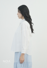 INORI Cotton Boxy Long Sleeve Shirt