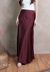 RITSU Sateen Maxi Skirt