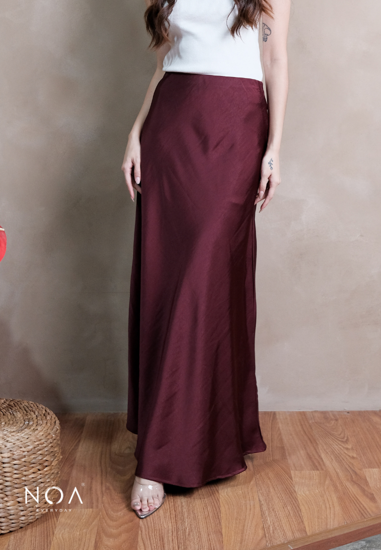 RITSU Sateen Maxi Skirt