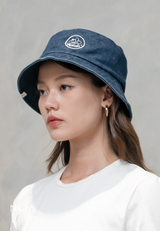 NOA X ANFUR - Bloom Flower Denim Bucket Hat