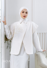 NOA X KUSUMANGGI - AMORI Embroidery Asymmetric Vest