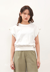 MICHIO Basic Sleeveless T-Shirt