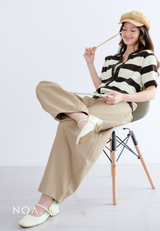 NAGI Knitted Short Sleeve Blouse