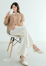 KASHI Striped Rugby Long Sleeve T-Shirt