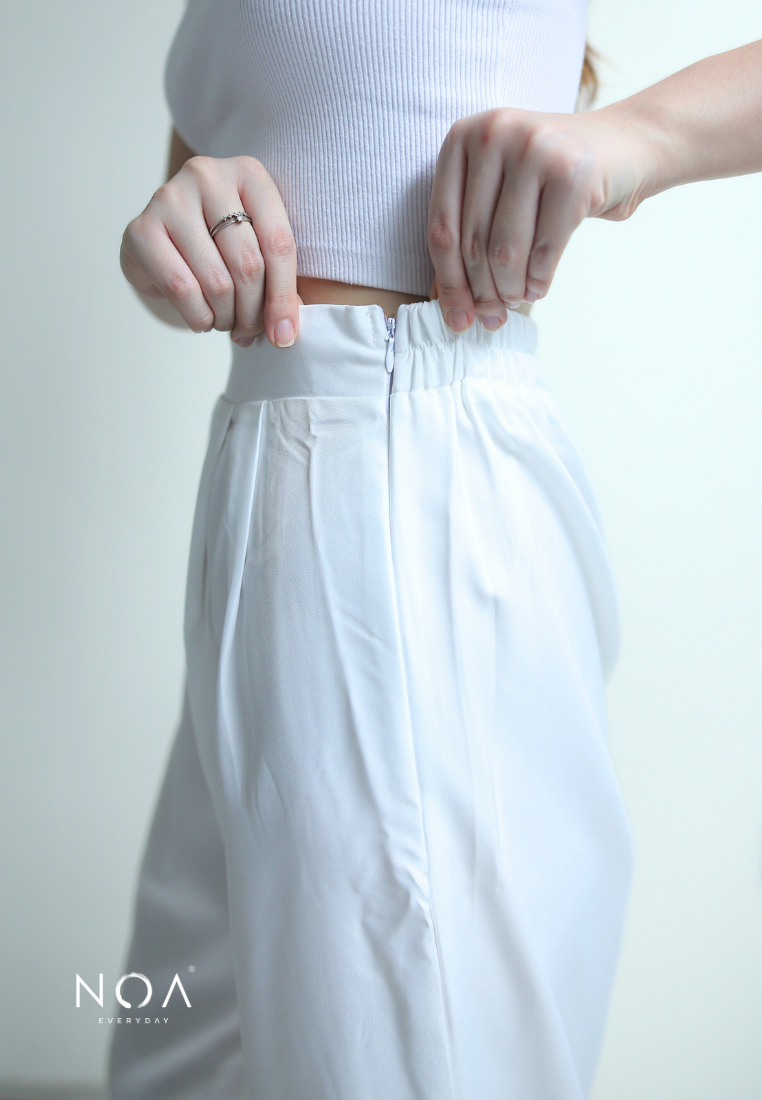 RYOKO Straight Pants - White