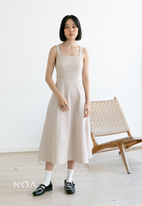 HIKARU Strap Midi Dress