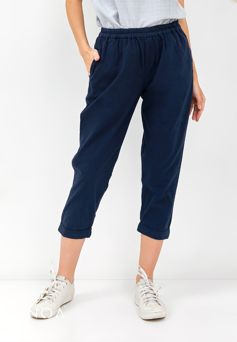 HIDEKO Basic Pants - Dark Blue