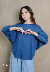 OZUKA Cotton 24s 3/4 Sleeve Batwing T-Shirt