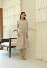 SORAMI Sleeveless Pocket Dress
